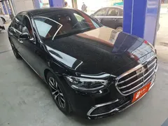 2022 Mercedes-Benz S-Class S 400 L Luxury, чёрный — фото 3