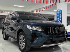 2021 Geely Vision X6 PRO 1.4T AT Premium, синий — фото 2