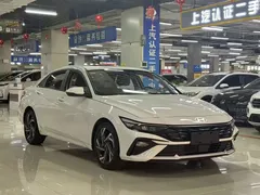 2023 Hyundai Elantra 1.5L CVT GLX Elite, белый — фото 2