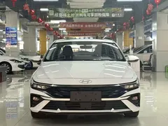 2023 Hyundai Elantra 1.5L CVT GLX Elite, белый — фото 3