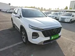 2023 Hyundai Santa Fe 380T GDi AT 2WD GLX Elite, белый — фото 4