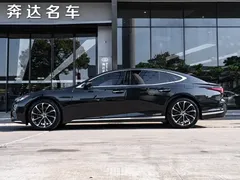 2021 Lexus LS 500h Executive, чёрный — фото 4