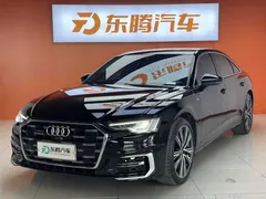 2023 Audi A6L 45 TFSI Premium Sport, чёрный — фото 1