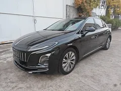 2023 Hongqi E-QM5 EV 560km PLUS, чёрный — фото 2