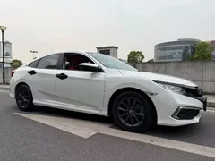 2019 Honda Civic 220TURBO CVT, белый — фото 3