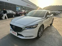 2021 Mazda 6 2.5L Premium, белый — фото 1