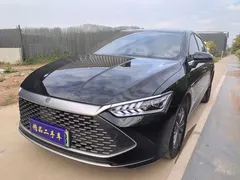 2023 BYD Qin PLUS Champion DM-i PHEV 55KM Leading, чёрный — фото 1