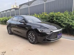 2023 BYD Qin PLUS Champion DM-i PHEV 55KM Leading, чёрный — фото 3