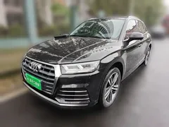 2020 Audi Q5L 40 TFSI Fashion, чёрный — фото 1