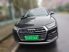 2020 Audi Q5L 40 TFSI Fashion, чёрный — фото 2