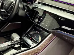 2021 Audi A8L 55 TFSI quattro Premium, чёрный — фото 9