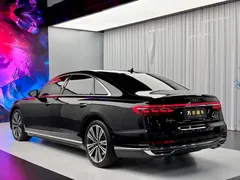 2021 Audi A8L 55 TFSI quattro Premium, чёрный — фото 10