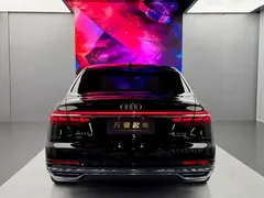 2021 Audi A8L 55 TFSI quattro Premium, чёрный — фото 11