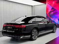 2021 Audi A8L 55 TFSI quattro Premium, чёрный — фото 12