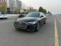 2021 Audi A6L 45 TFSI quattro Select Sport, чёрный — фото 1