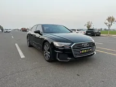 2021 Audi A6L 45 TFSI quattro Select Sport, чёрный — фото 2