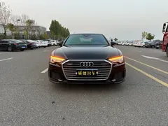 2021 Audi A6L 45 TFSI quattro Select Sport, чёрный — фото 3