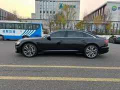 2021 Audi A6L 45 TFSI quattro Select Sport, чёрный — фото 4