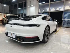 2023 Porsche 911 Carrera 3.0T, белый — фото 4