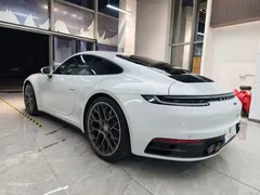 2023 Porsche 911 Carrera 3.0T, белый — фото 5