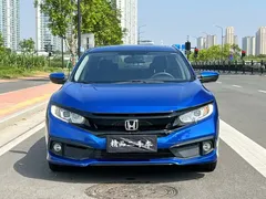 2019 Honda Civic 220TURBO CVT, синий — фото 2