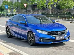2019 Honda Civic 220TURBO CVT, синий — фото 6