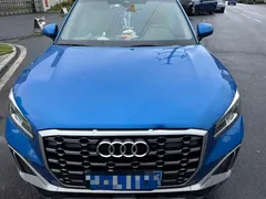 2022 Audi Q2L 35 TFSI Sport, синий — фото 2