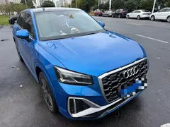 2022 Audi Q2L 35 TFSI Sport, синий — фото 3