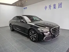 2022 Mercedes-Benz S-Class S 400 L Luxury, чёрный — фото 3