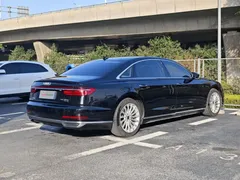 2022 Audi A8L 50 TFSI quattro Comfort Collector's Edition, чёрный — фото 7