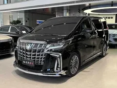 2020 Toyota Alphard 2.5L Hybrid Premium, чёрный — фото 1