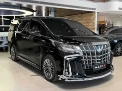 2020 Toyota Alphard 2.5L Hybrid Premium, чёрный — фото 3