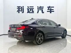2022 BMW 5 Series 530Li Leading M Sport Package, чёрный — фото 17