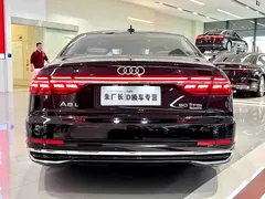 2023 Audi A8L 50 TFSI quattro Select, чёрный — фото 10