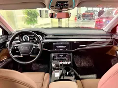 2021 Audi A8L 50 TFSI quattro Comfort, чёрный — фото 8