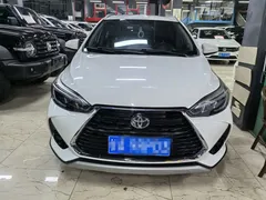 2021 Toyota Yaris L Zhixuan X 1.5L CVT Leading, белый — фото 2