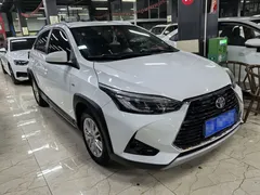 2021 Toyota Yaris L Zhixuan X 1.5L CVT Leading, белый — фото 3