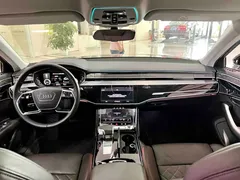 2021 Audi A8L 50 TFSI quattro Comfort, чёрный — фото 8