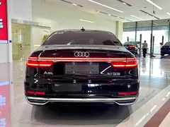 2021 Audi A8L 50 TFSI quattro Comfort, чёрный — фото 10