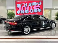 2021 Audi A8L 50 TFSI quattro Comfort, чёрный — фото 11