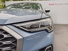 2022 Audi Q3 Sportback 40 TFSI RS Package, синий — фото 16