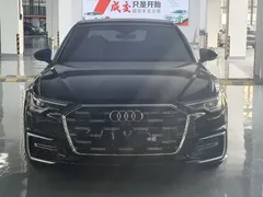 2023 Audi A6L 45 TFSI Premium Sport, чёрный — фото 2