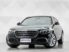 2023 Mercedes-Benz S-Class S 400 L Business, чёрный — фото 2