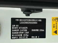 2022 Changan CS35 PLUS Blue Whale NE 1.4T DCT Luxury, белый — фото 21