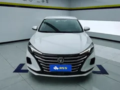 2021 Changan Eado PLUS 1.6L GDI CVT Elite, белый — фото 2
