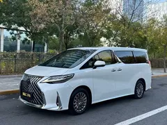 2020 Lexus LM 300h 4, белый — фото 1