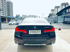 2021 BMW 5 Series 525Li M Sport Package, чёрный — фото 5
