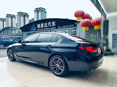 2021 BMW 5 Series 525Li M Sport Package, чёрный — фото 6