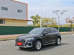 2022 Audi Q5L 40T Luxury Dynamic, чёрный — фото 1