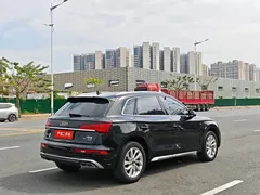 2022 Audi Q5L 40T Luxury Dynamic, чёрный — фото 5